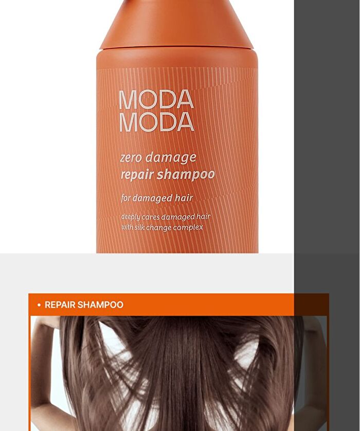 Modamoda Zero Damage Repair Shampoo - 500g
