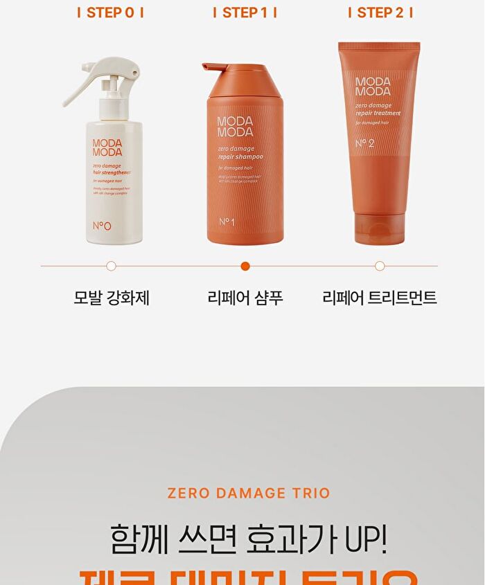 Modamoda Zero Damage Repair Shampoo - 500g