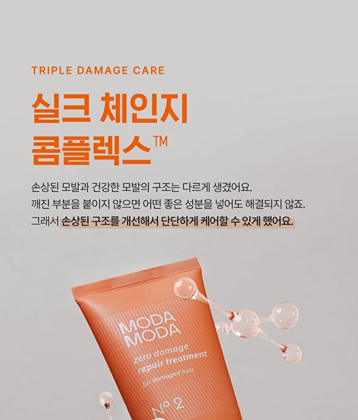 Modamoda Zero Damage Repair Treatment - 200g