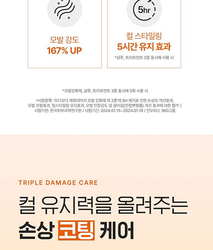 Modamoda Zero Damage Repair Treatment - 200g