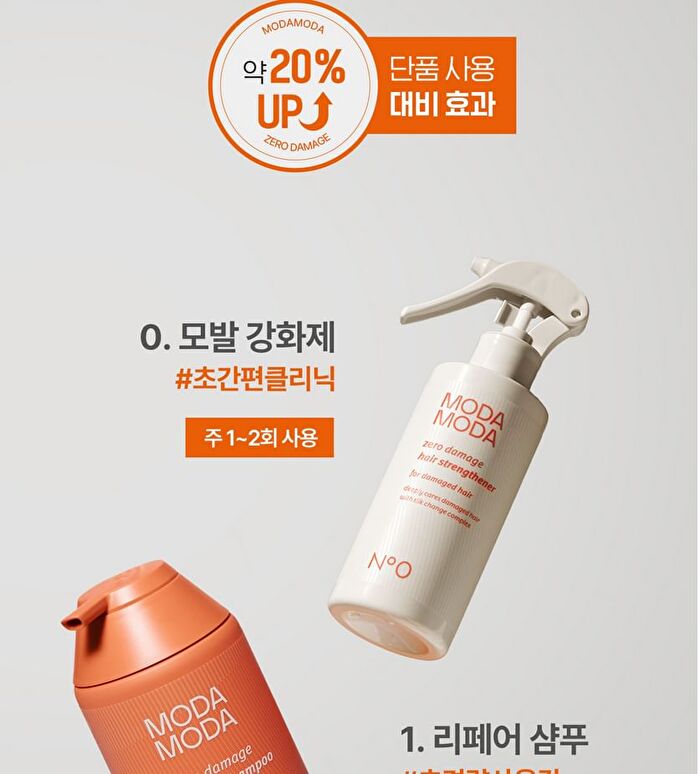 Modamoda Zero Damage Repair Treatment - 200g