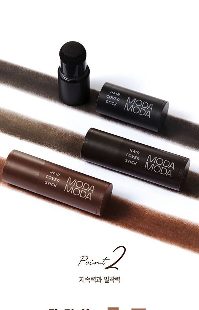 Modamoda Pro-Change Hair Cover Stick - 3 Colors - #01 Natural Black
