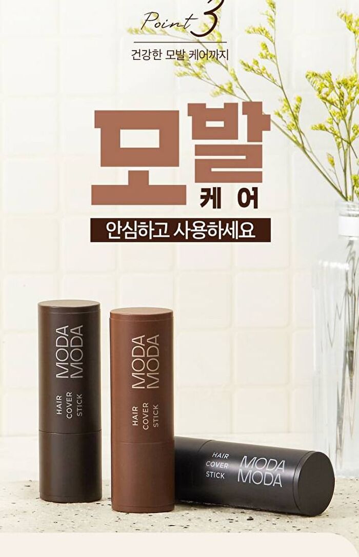 Modamoda Pro-Change Hair Cover Stick - 3 Colors - #01 Natural Black