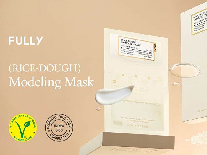 Fully Rice-Dough Modeling Mask Set - 50g x 4 packs