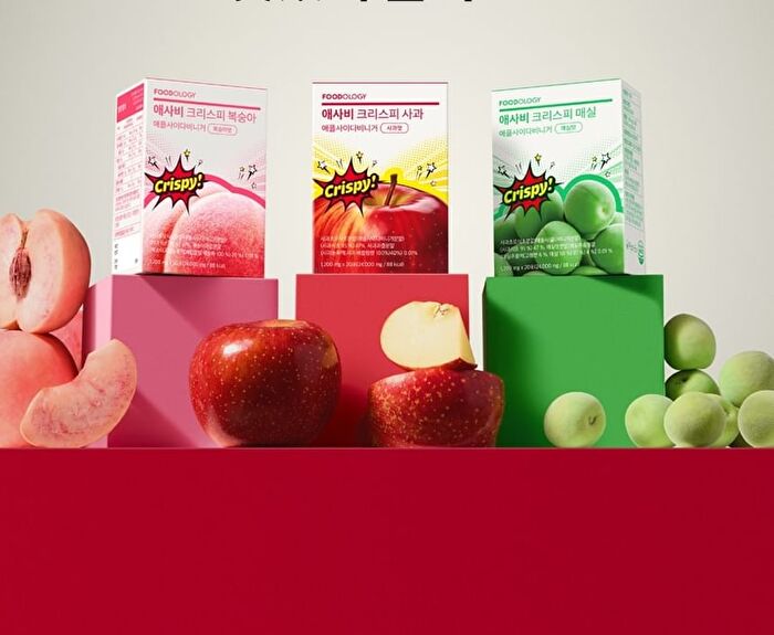 Foodology Apple Cider Vinegar Crispy - 3 Types - Green Plum