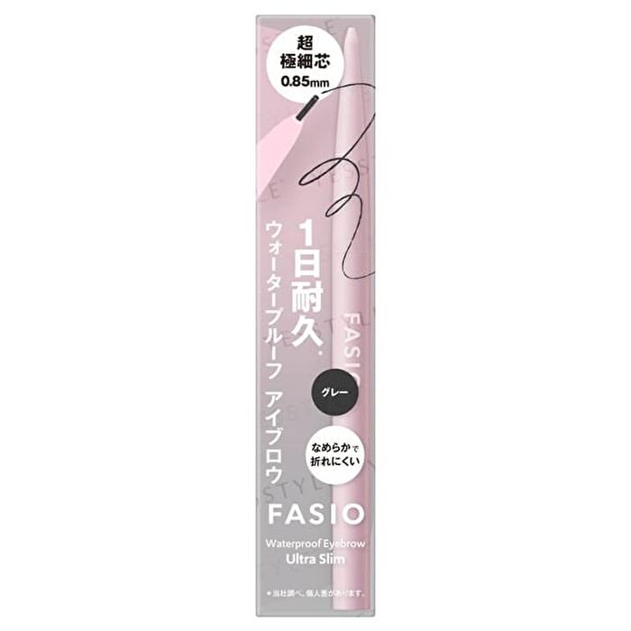 Fasio Waterproof Eyebrow Ultra Slim - 01 Gray