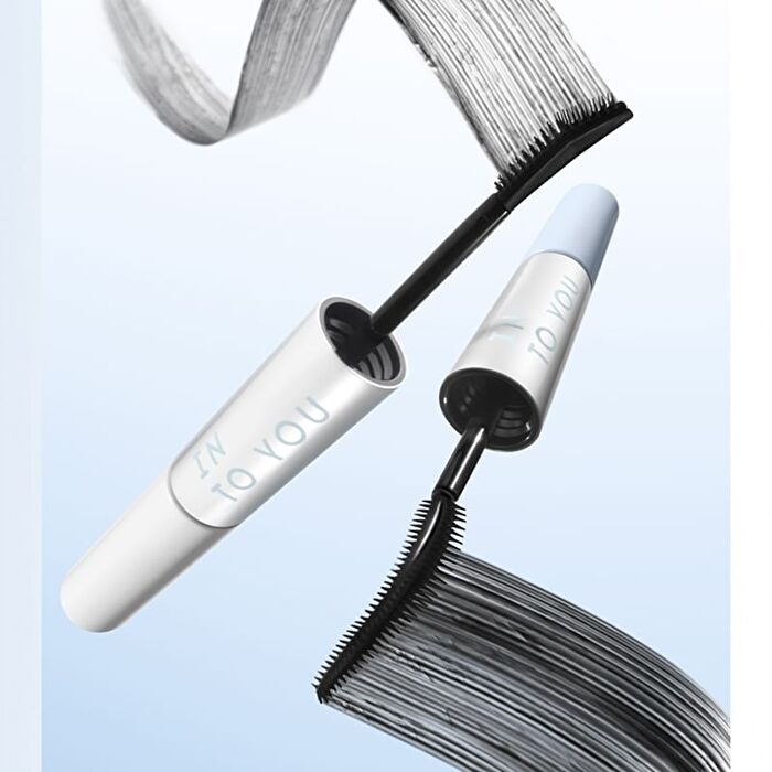 Double-ended Mascara - 2 Colors - #DM01 Deep Black - 4g+3g