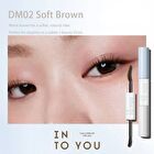 Double-ended Mascara - 2 Colors - #DM01 Deep Black - 4g+3g