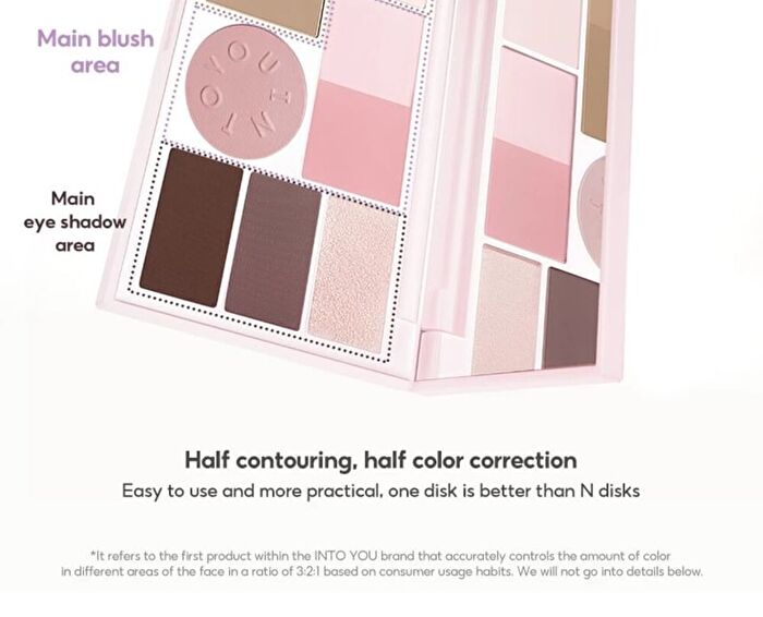 Into You Facial Multi-functional Palette - 01 - #FM01 - 10.5g