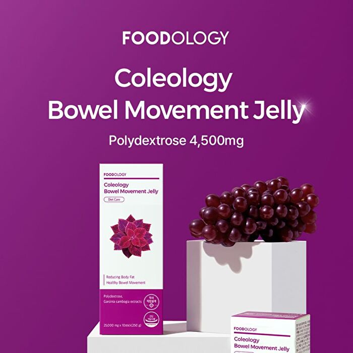 Foodology Coleology Bowel Movement Jelly - 25000mg x 10 sticks