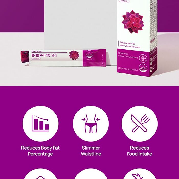 Foodology Coleology Bowel Movement Jelly - 25000mg x 10 sticks