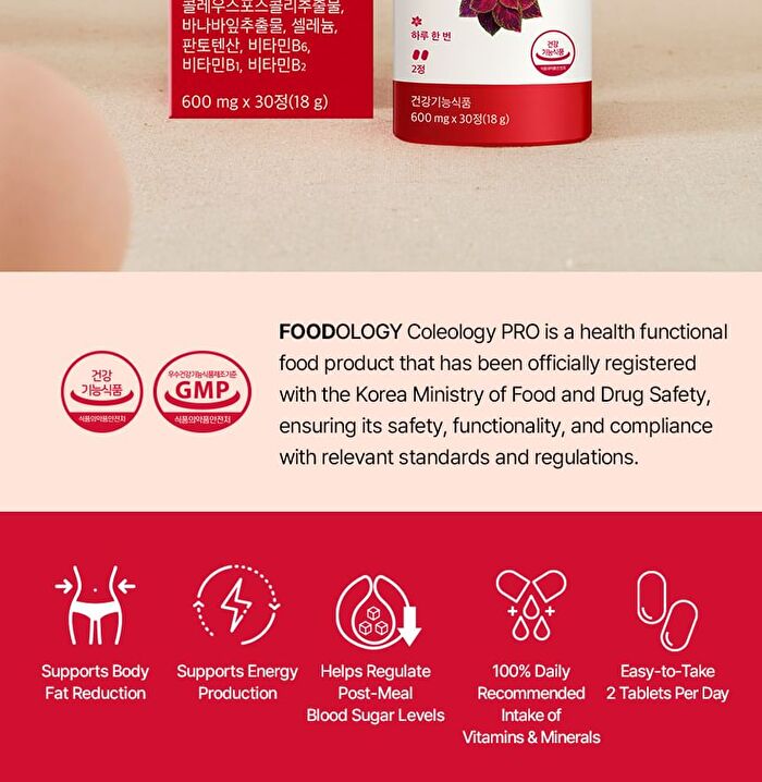 Foodology Coleology Cut PRO - 600mg x 60 tablets