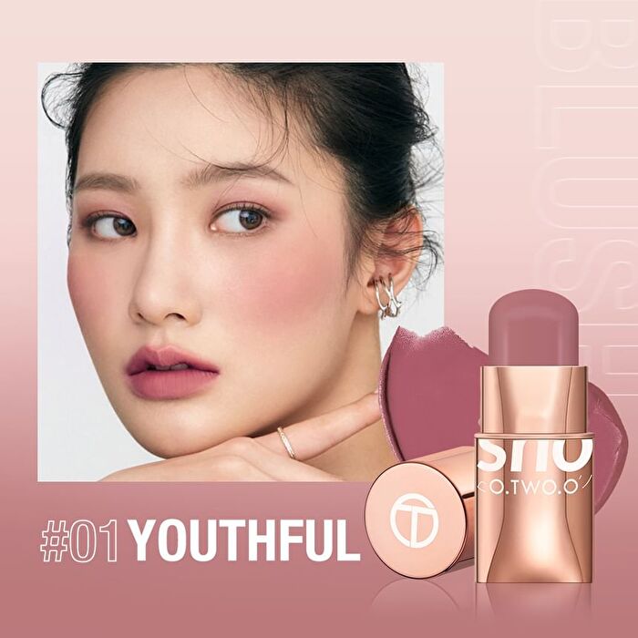 Glow Color Bounce Blush (1-3) - #01 Youthful - 7g