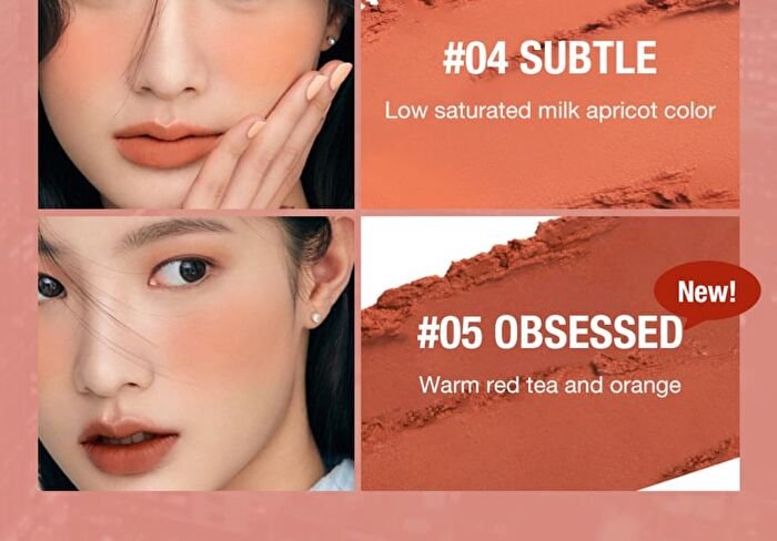 Glow Color Bounce Blush (4-6) - #05 Obsessed - 7g