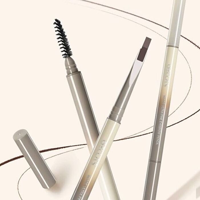 Gella\'s Blade-edge Eyebrow Pencil - 4 Colors - #02 Dark Gray - 180mg
