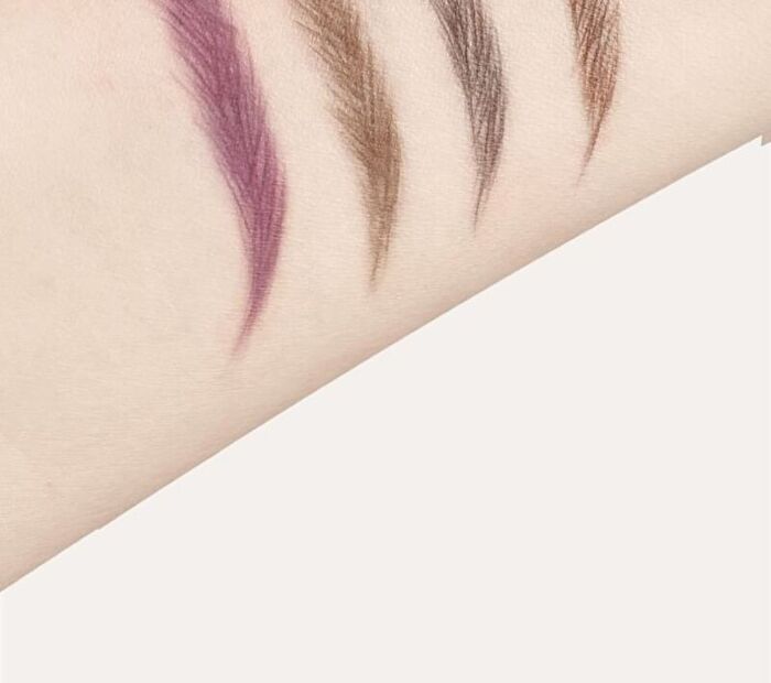 Gella\'s Blade-edge Eyebrow Pencil - 4 Colors - #04 Purple Brown
