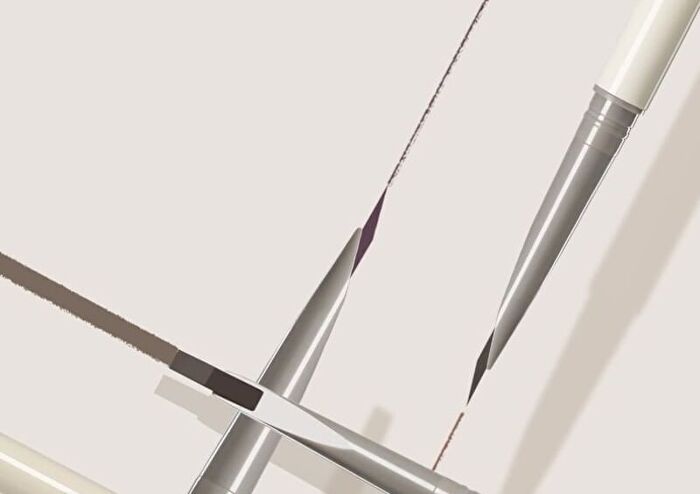 Gella\'s Blade-edge Eyebrow Pencil - 4 Colors - #04 Purple Brown