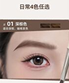 Gella\'s Blade-edge Eyebrow Pencil - 4 Colors - #04 Purple Brown