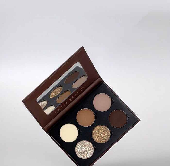 Choiz Beauty Day and Night Gift Series Eyeshadow Palette - Soft Sunshine - Soft Sunshine - 7.6g