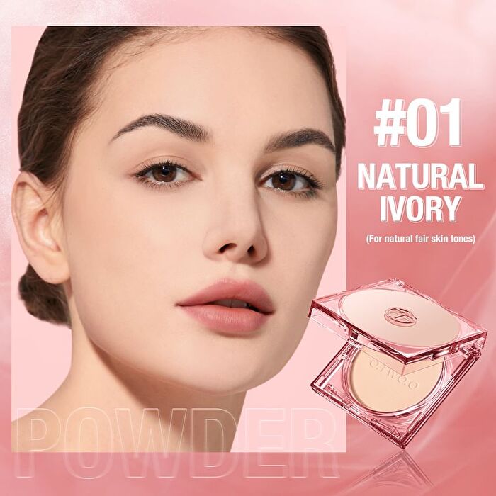 Mist Mirror Locking Powder - 3 Colors - #01 Natural Ivory - 12g
