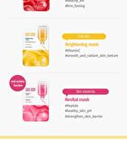 Labiotte Code-derm Sheet Mask Set - 5 Types - Calming