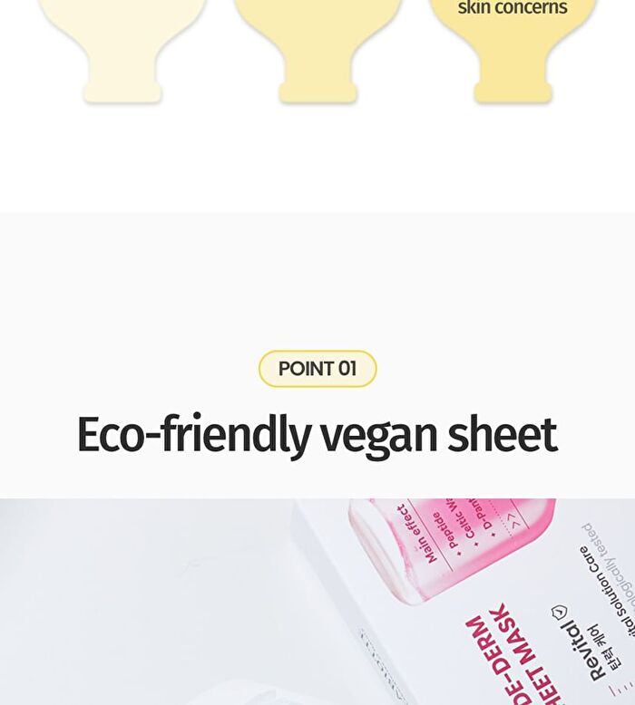 Labiotte Code-derm Sheet Mask Set - 5 Types - Calming