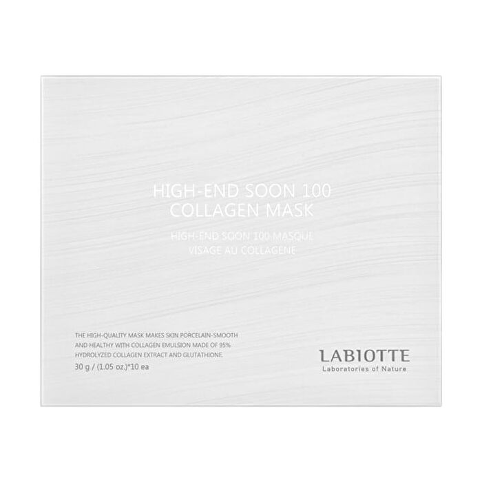 Labiotte High-end Soon 100 Collagen Mask Set - 30g x 10 Sheets