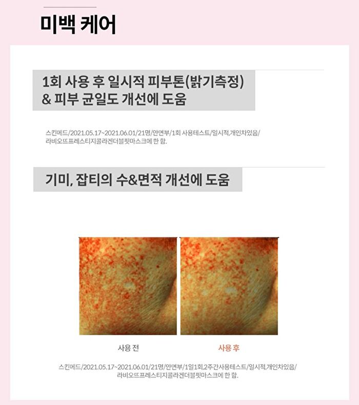 Labiotte Prestige Collagen Double Fit Mask Set - 30g x 10 Sheets