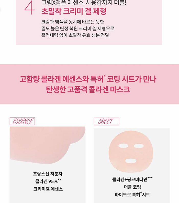 Labiotte Prestige Collagen Double Fit Mask Set - 30g x 10 Sheets