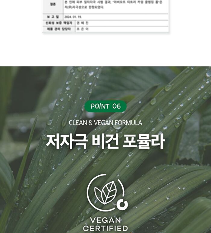 Labiotte Tea Tree Calming Cleansing Foam - 150ml