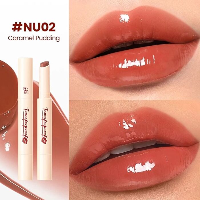 Focallure Watery Glossy Lip Balm - 4 Colors - #NU03 Fig Tint