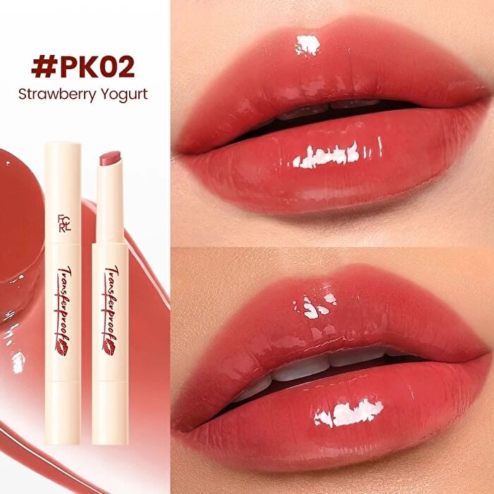 Focallure Watery Glossy Lip Balm - 3 Colors - #PK01 Peach Souffle
