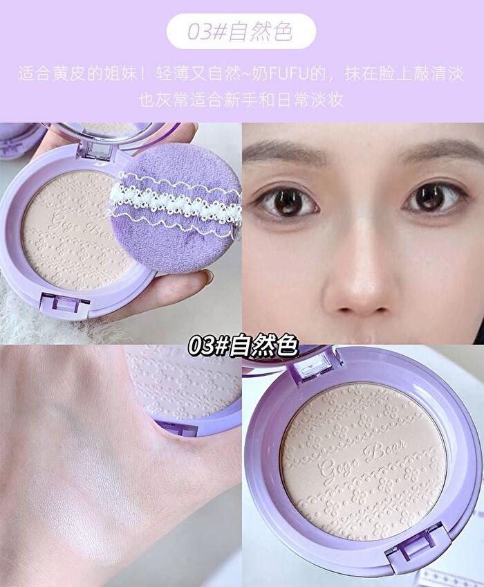 Nude Feeling Clear Setting Powder - 3 Colors - #1 - 8g