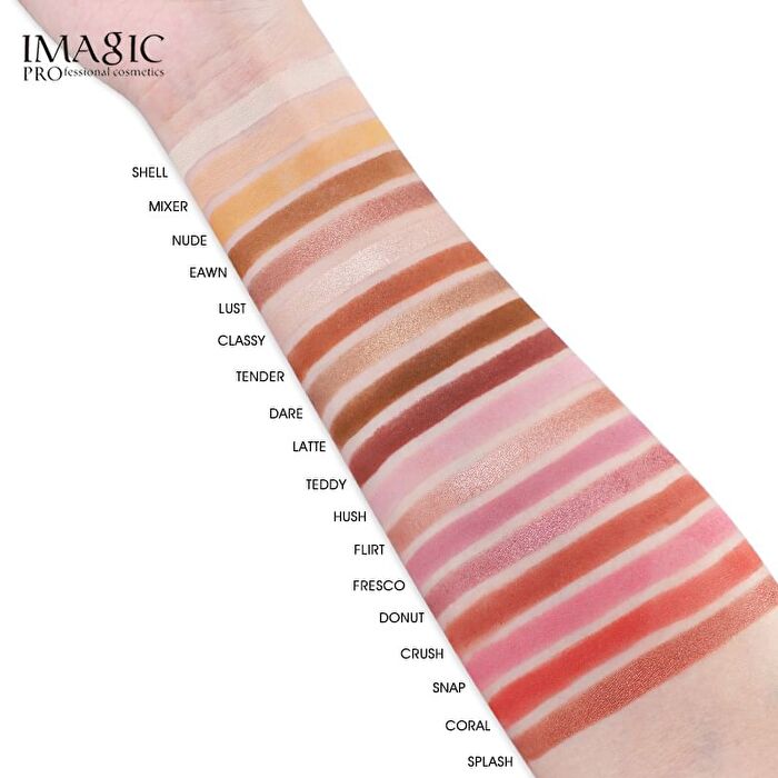 Imagic 35-Color Glamour Eyeshadow Palette - 42g