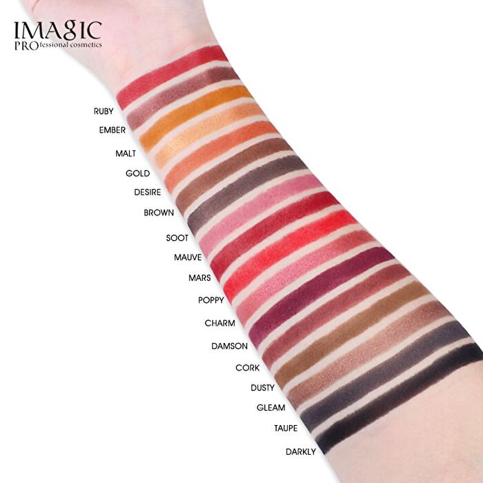 Imagic 35-Color Glamour Eyeshadow Palette - 42g