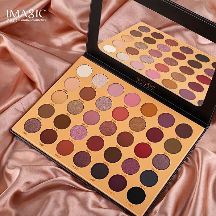 Imagic 35-Color Glamour Eyeshadow Palette - 42g