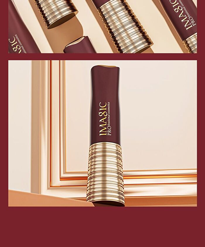 Imagic Waterproof Matte Lipstick - 12 Colors - 803# Poppy - 4g