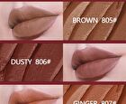 Imagic Waterproof Matte Lipstick - 12 Colors - 805# Brown - 4g