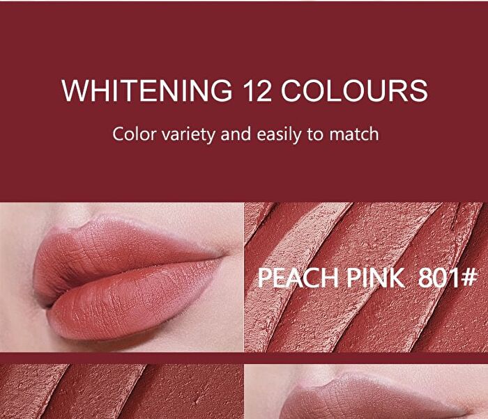 Imagic Waterproof Matte Lipstick - 12 Colors - 809# Plum - 4g