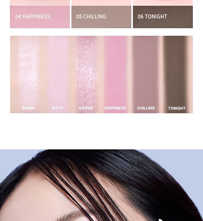Better Me Eye Palette - 8 Colors - #06 Steady
