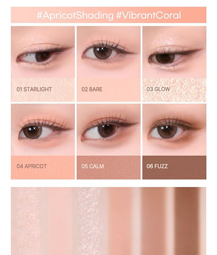 Better Me Eye Palette - 8 Colors - #07 Lovable