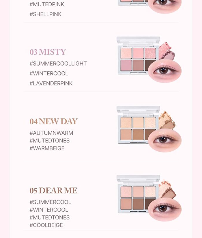 Better Me Eye Palette - 8 Colors - #07 Lovable