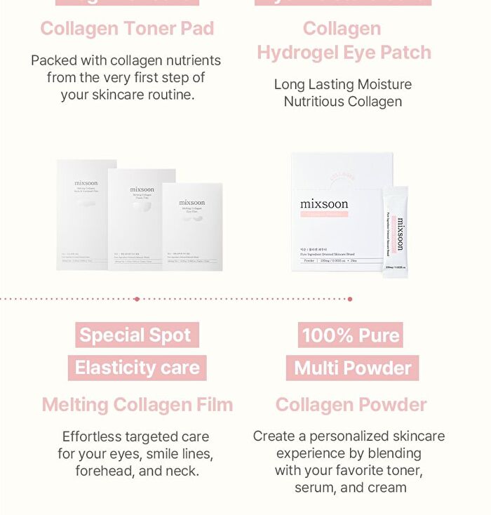 mixsoon Collagen Toner Pad - 110 pads