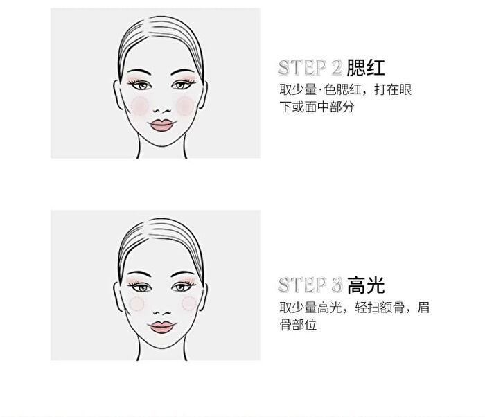 Novo Soft Highlight Blush Brush - 1pc