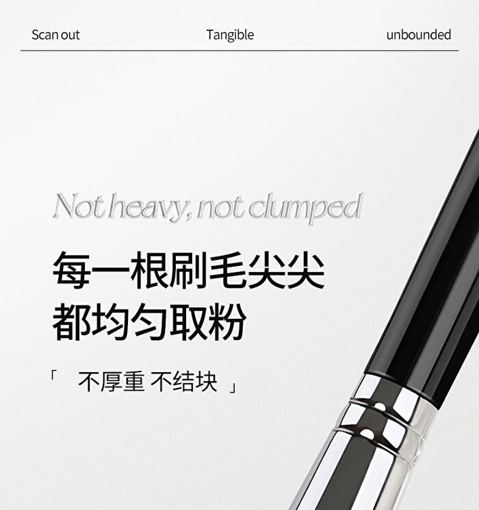Novo Soft Highlight Blush Brush - 1pc