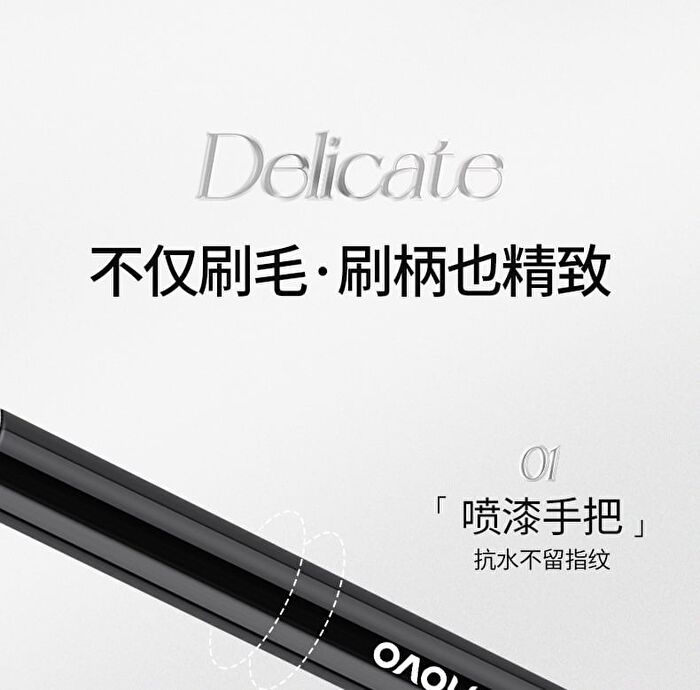 Novo Soft Highlight Blush Brush - 1pc