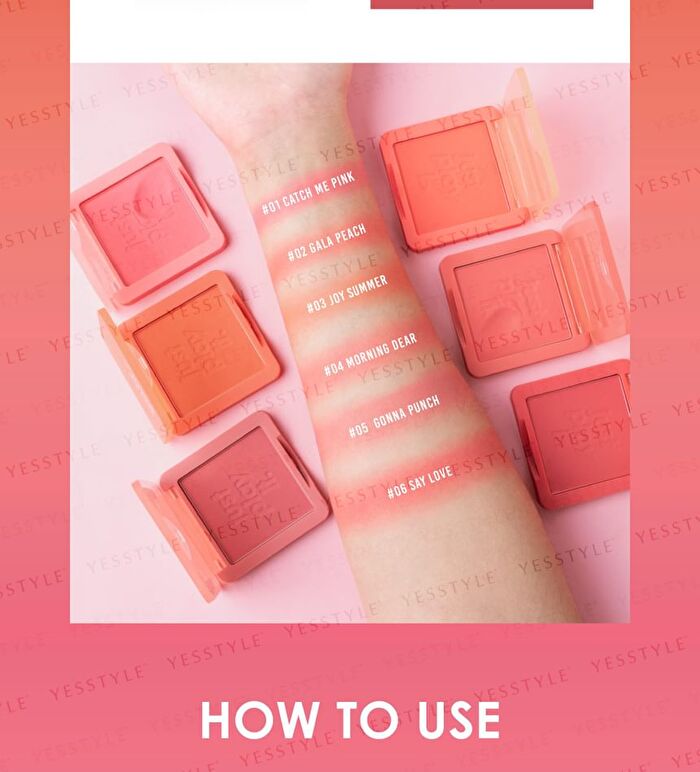 Skin Fit Jelly Blusher - 03 Joy Summer