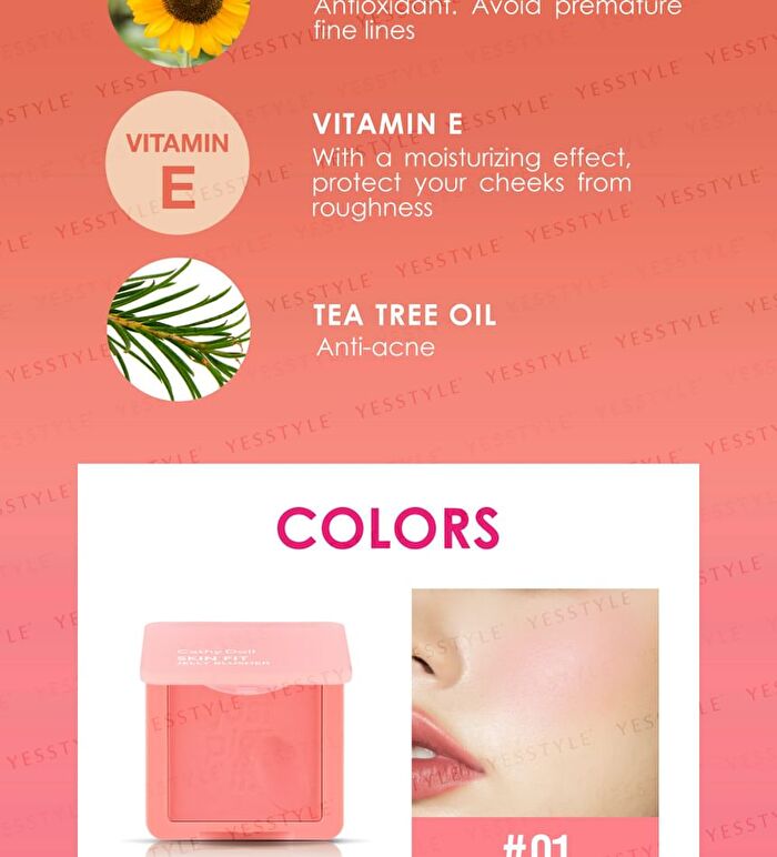 Skin Fit Jelly Blusher - 05 Gonna Punch