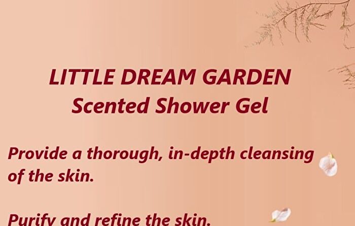 Scented Shower Gel - 2 Types - #Rose - 400g