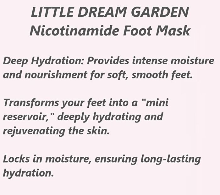 Nicotinamide Foot Mask - 1pcs - #Foot Mask - 1pcs